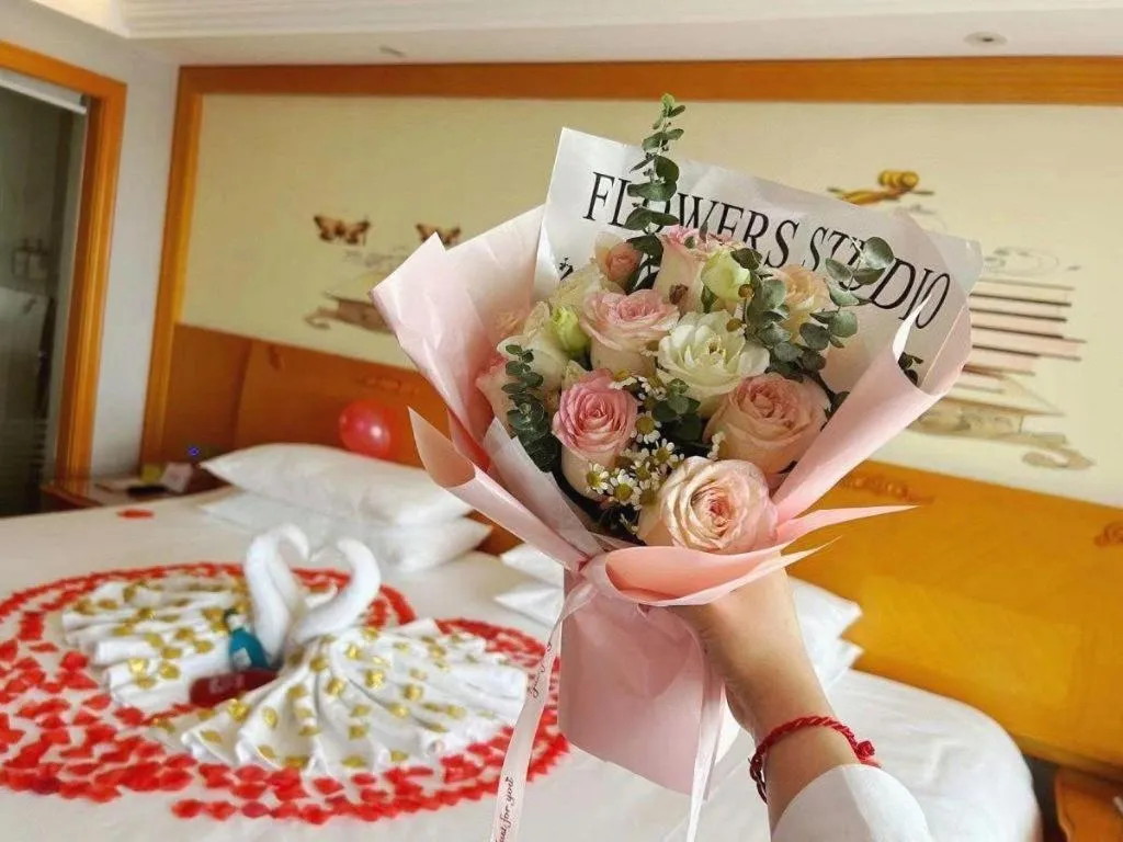 Bed in Vienna Hotel Guiyang North Station Dream City