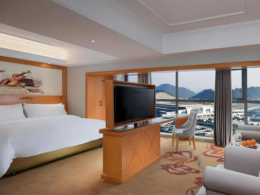 Bed in Vienna Hotel Guiyang North Station Dream City