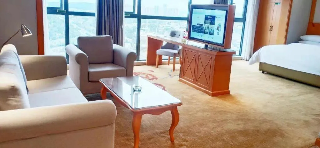 Bed in Vienna Hotel Guiyang North Station Dream City