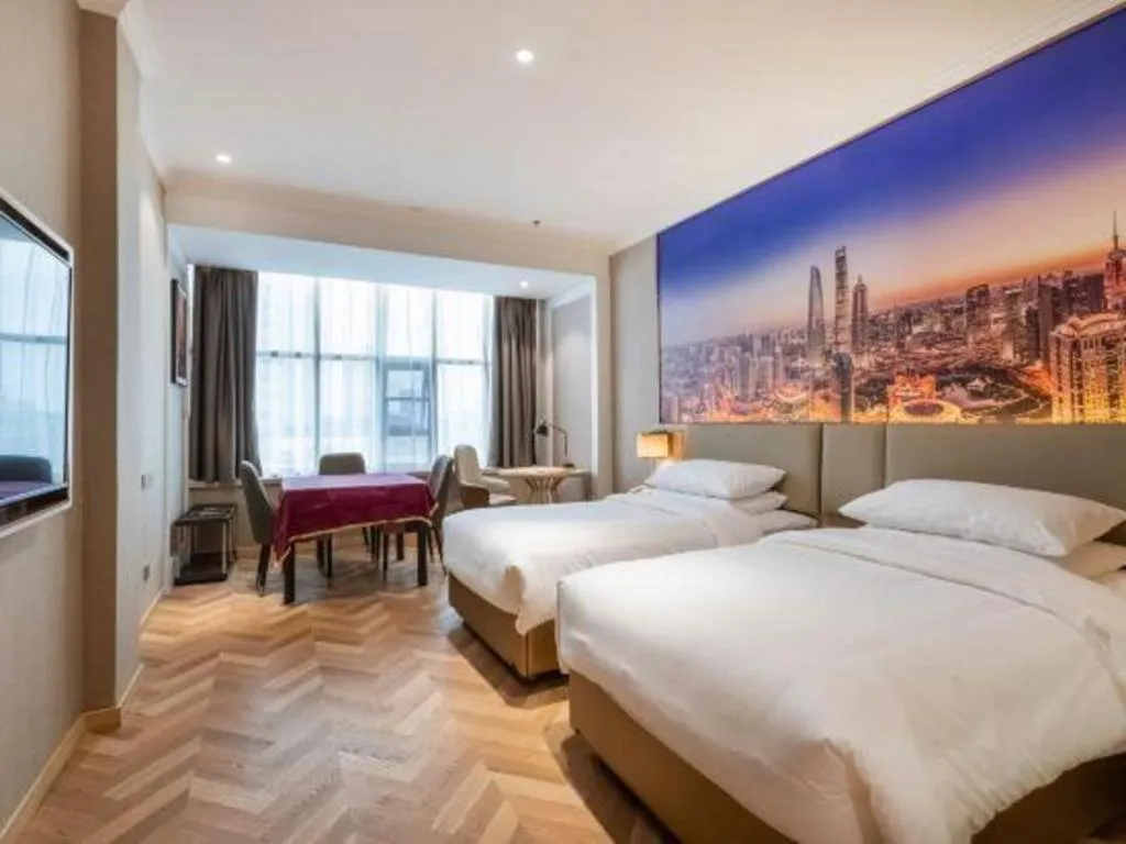 Bed in Vienna Hotel Jiangsu Dongtai Wanghai West Road