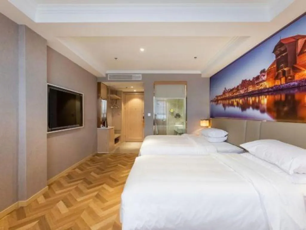 Bed in Vienna Hotel Jiangsu Dongtai Wanghai West Road