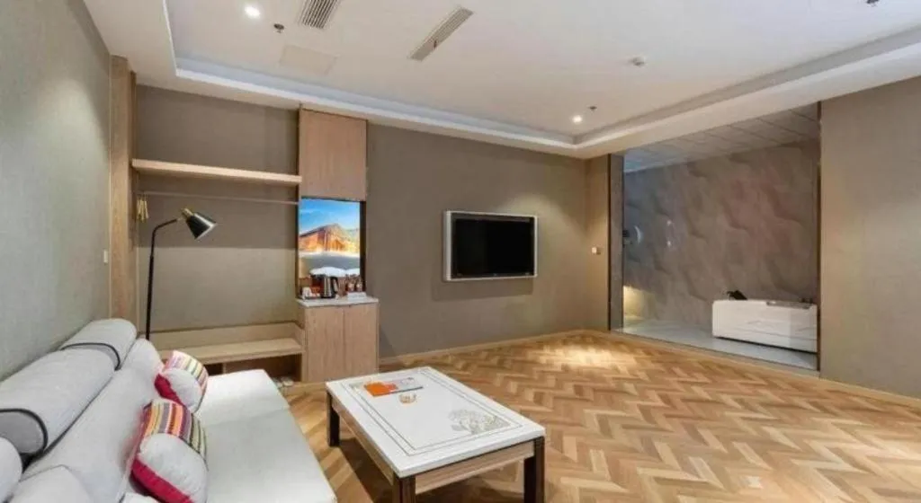 Bed in Vienna Hotel Jiangsu Dongtai Wanghai West Road