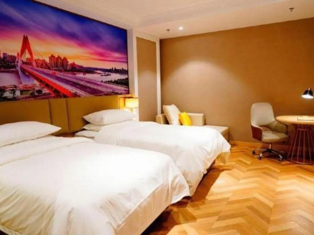 Bed in Vienna Hotel Jiangsu Dongtai Wanghai West Road