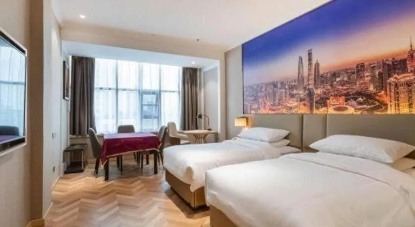 Bed in Vienna Hotel Jiangsu Dongtai Wanghai West Road