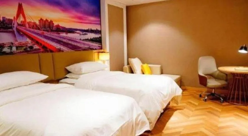 Bed in Vienna Hotel Jiangsu Dongtai Wanghai West Road