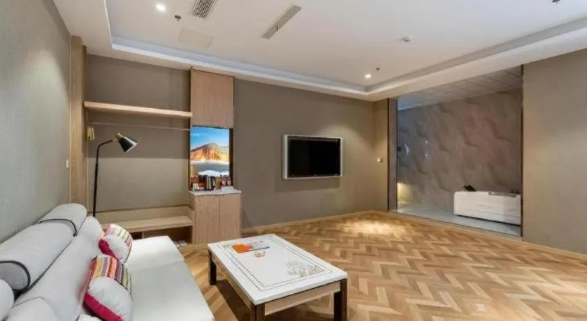 Bed in Vienna Hotel Jiangsu Dongtai Wanghai West Road