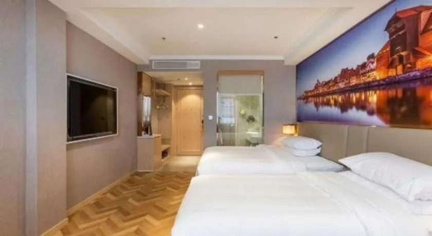 Bed in Vienna Hotel Jiangsu Dongtai Wanghai West Road