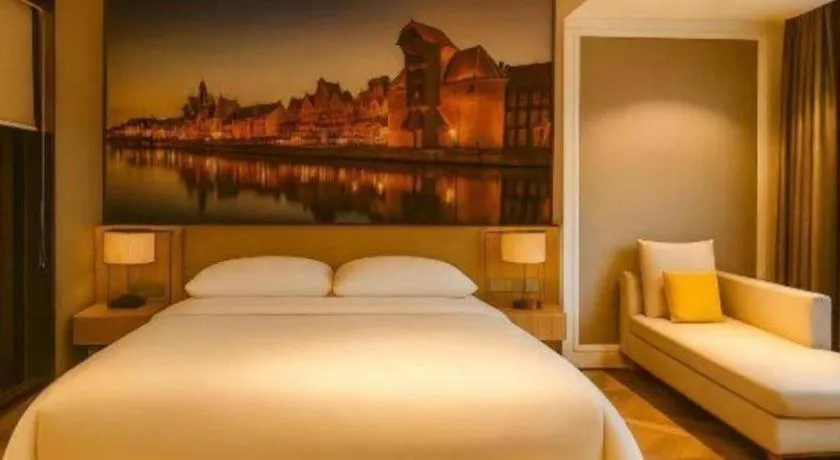 Bed in Vienna Hotel Jiangsu Dongtai Wanghai West Road