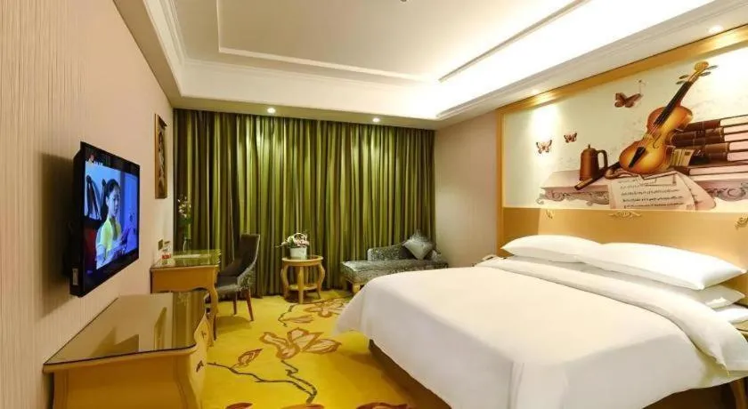 Bed in Vienna Hotel Changsha Yanghu Hanpu