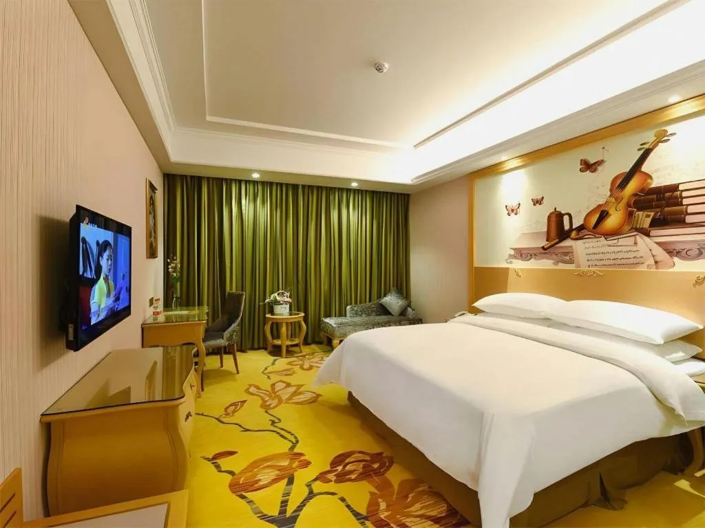 Bed in Vienna Hotel Changsha Yanghu Hanpu