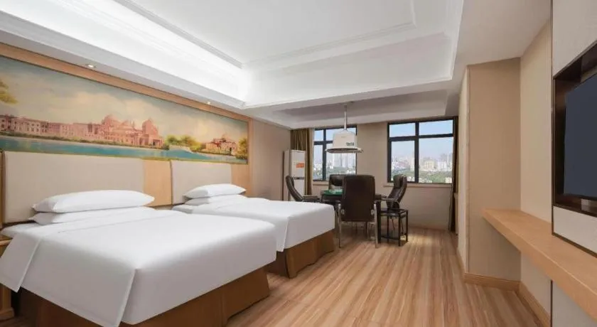 Bed in Vienna Hotel Hubei Xiaogan Beijing Road