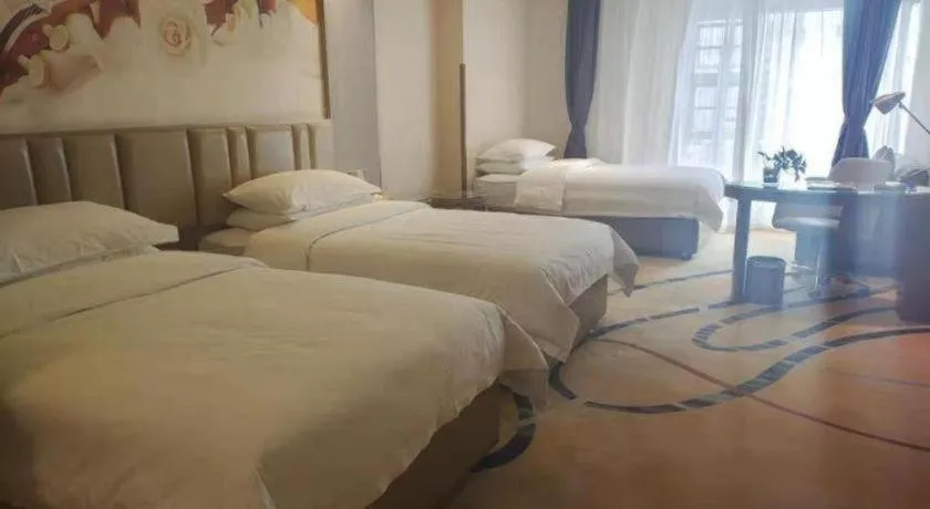 Bed in Venus International Hotel Kunming Baiyun Road Tongde Square