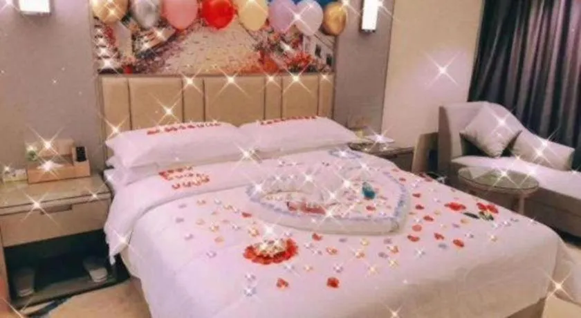 Bed in Venus International Hotel Kunming Baiyun Road Tongde Square