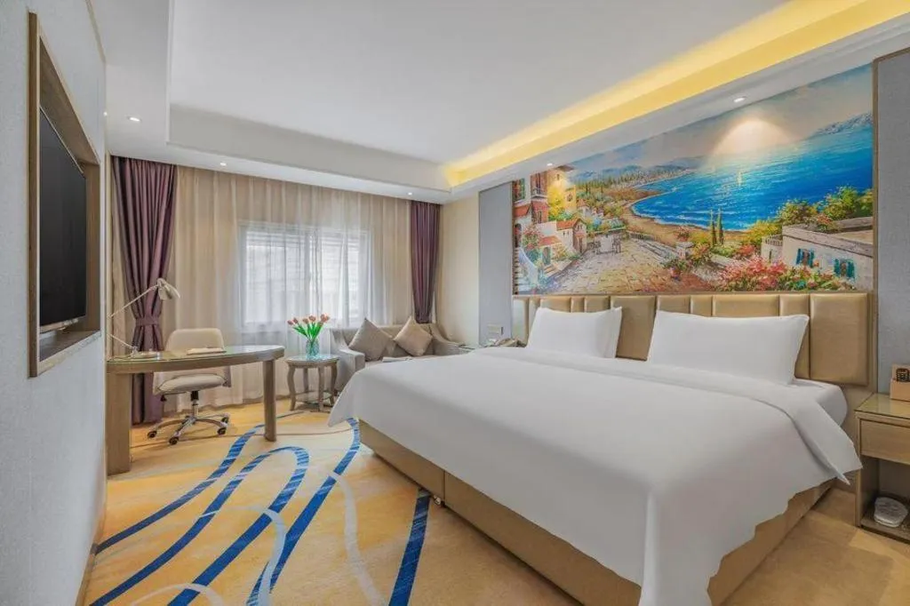 Bed in Venus International Hotel Kunming Baiyun Road Tongde Square