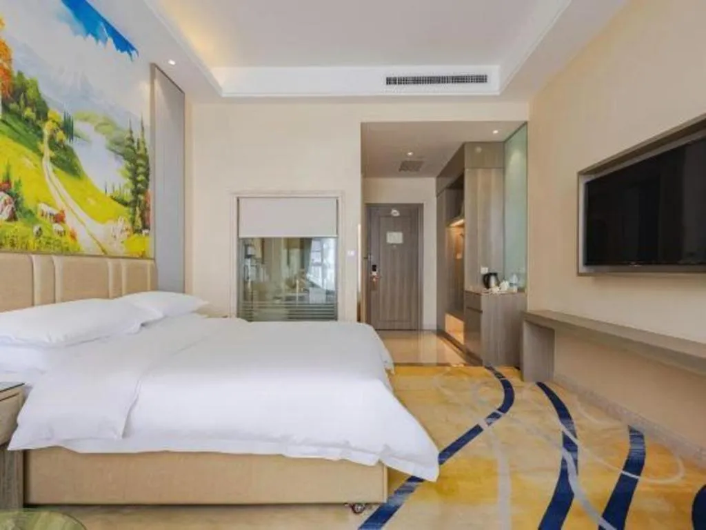 Bed in Venus International Hotel Kunming Baiyun Road Tongde Square