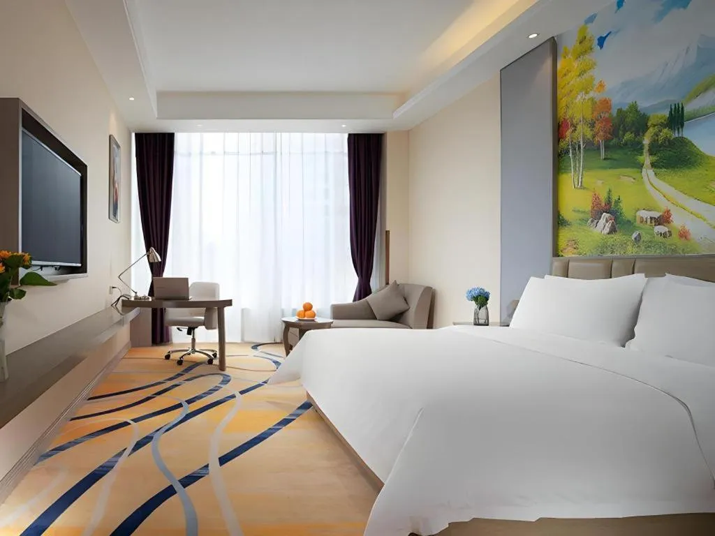 Bed in Venus International Hotel Kunming Baiyun Road Tongde Square