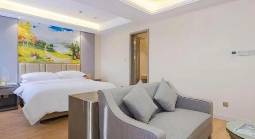 Bed in Venus International Hotel Kunming Baiyun Road Tongde Square