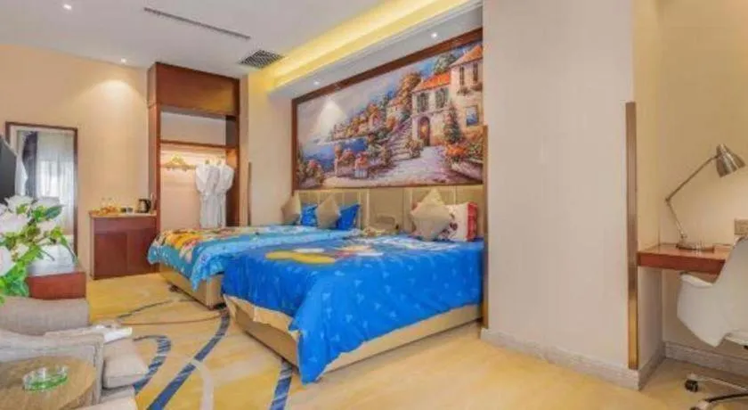 Bed in Venus International Hotel Kunming Baiyun Road Tongde Square