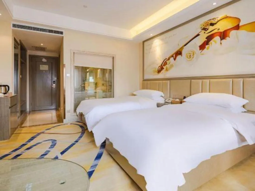 Bed in Venus International Hotel Kunming Baiyun Road Tongde Square