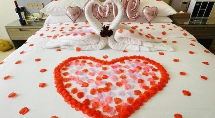 Bed in Venus International Hotel Kunming Baiyun Road Tongde Square