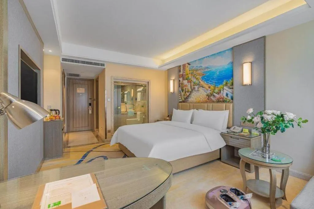 Bed in Venus International Hotel Kunming Baiyun Road Tongde Square