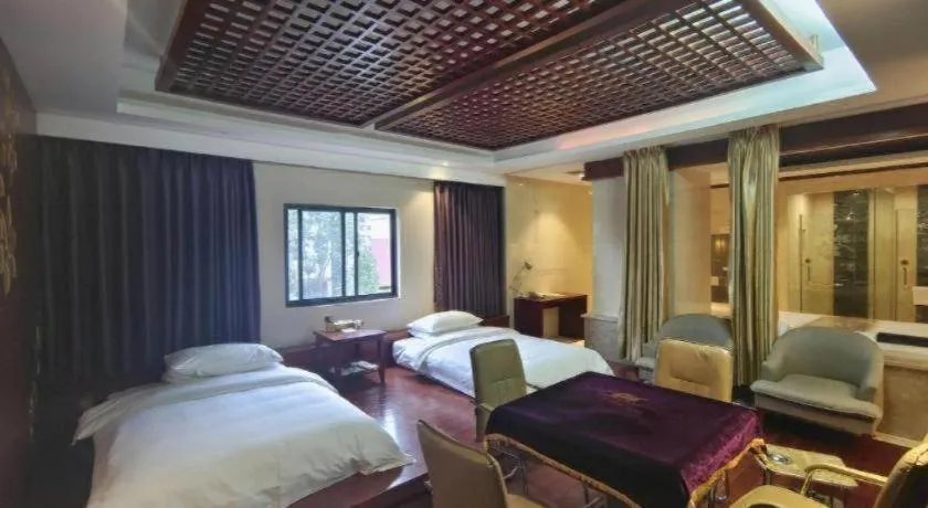 Bed in Venus International Hotel Kunming Baiyun Road Tongde Square