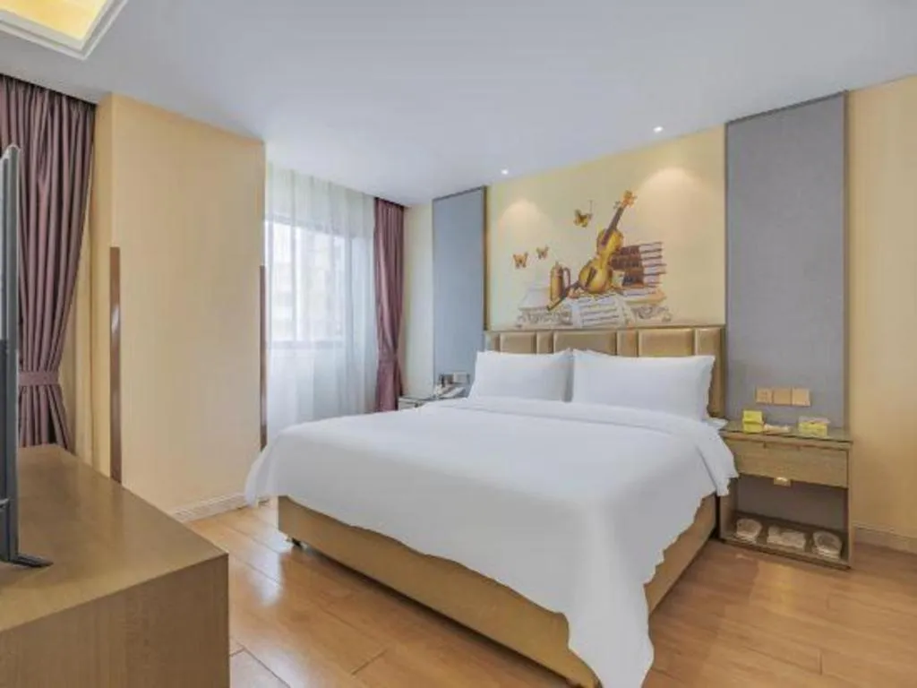 Bed in Venus International Hotel Kunming Baiyun Road Tongde Square