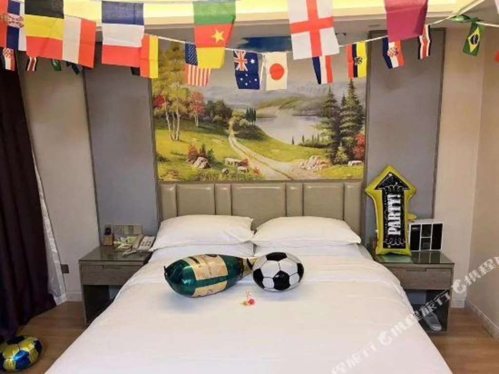 Bed in Venus International Hotel Kunming Baiyun Road Tongde Square