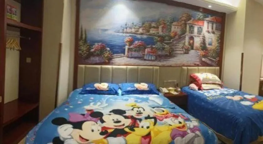 Bed in Venus International Hotel Kunming Baiyun Road Tongde Square