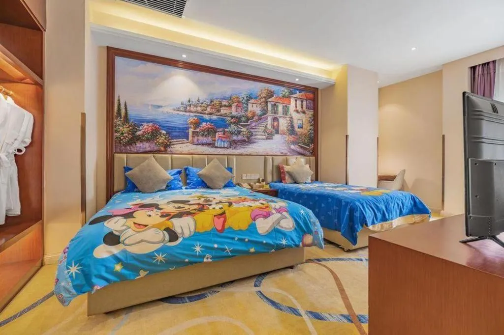 Bed in Venus International Hotel Kunming Baiyun Road Tongde Square