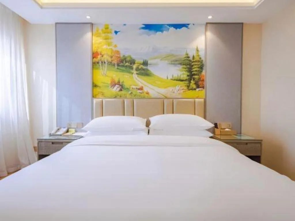 Bed in Venus International Hotel Kunming Baiyun Road Tongde Square