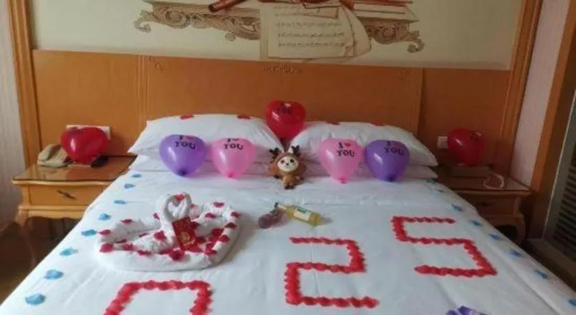 Bed in Vienna Hotel Guangdong Huiyang Qiuchang Yingbin Road