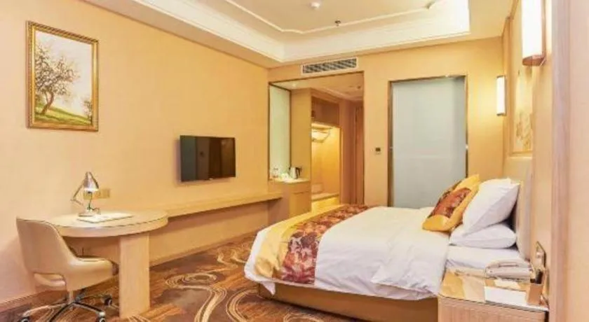 Bed in Vienna Hotel Fuzhou University Town Boshihou