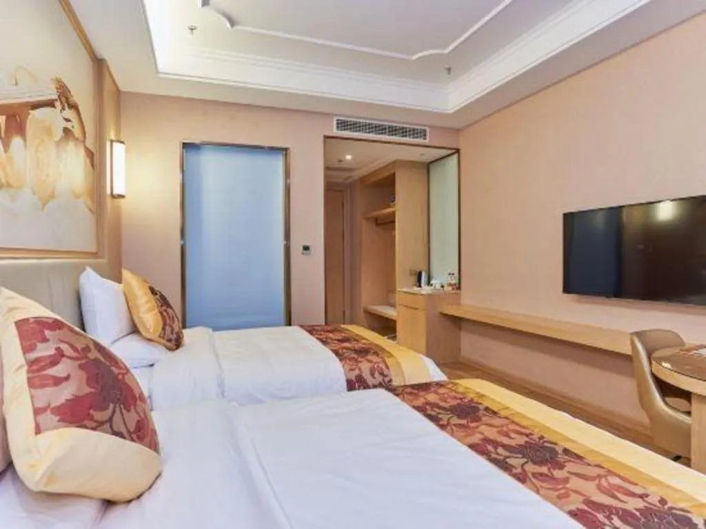 Bed in Vienna Hotel Fuzhou University Town Boshihou