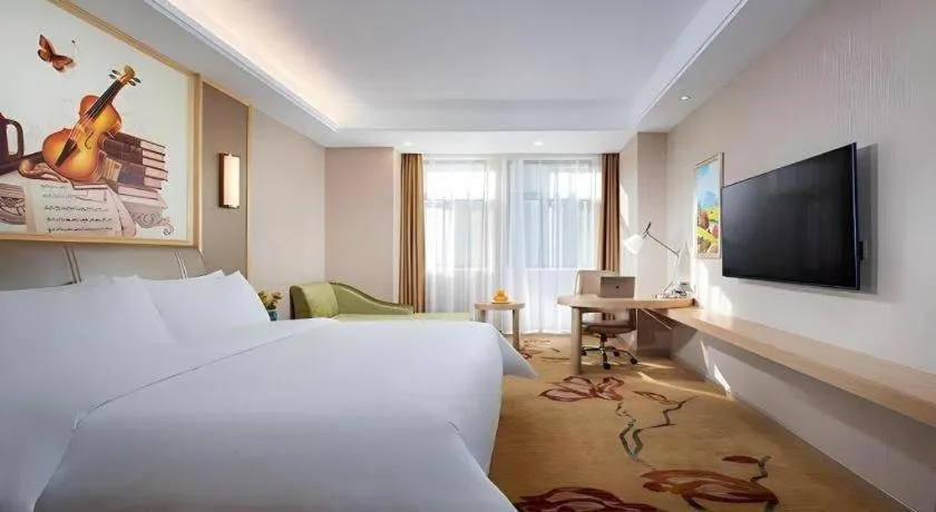 Bed in Vienna Hotel Shaanxi Weinan Shengli Street Railway Station