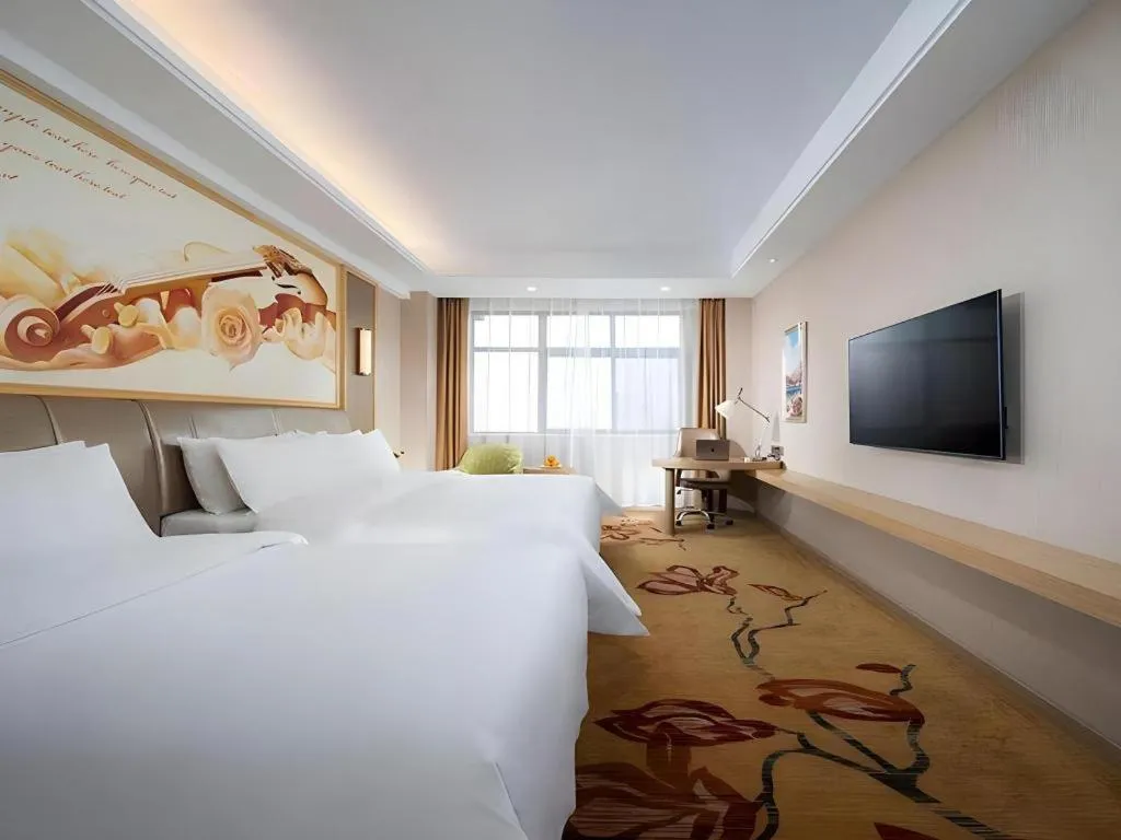 Bed in Vienna Hotel Shaanxi Weinan Shengli Street Railway Station