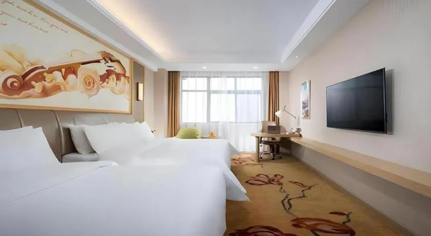 Bed in Vienna Hotel Shaanxi Weinan Shengli Street Railway Station