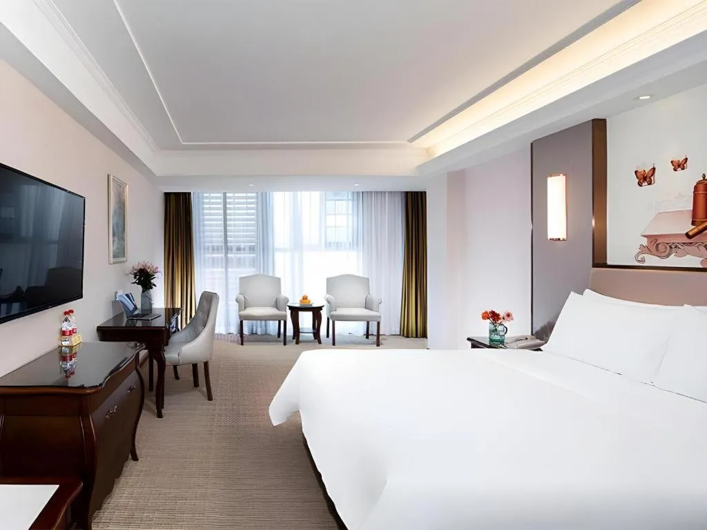 Bed in Vienna Hotel Jiangxi Fuzhou Lichuan Kangshu