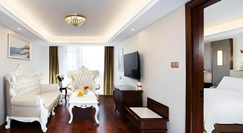 Bed in Vienna Hotel Jiangxi Fuzhou Lichuan Kangshu