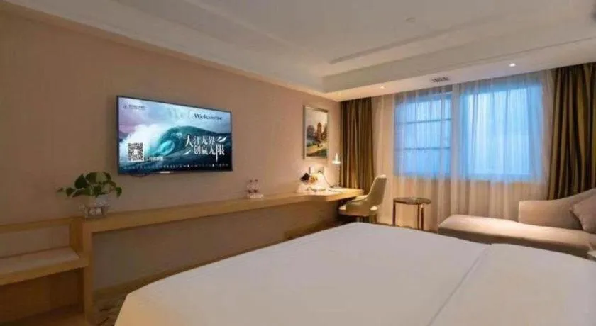 Bed in Vienna Hotel Yunnan Lijiang Ancient City