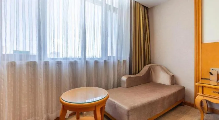 Bed in Vienna Hotel Qinghai Dachaidan