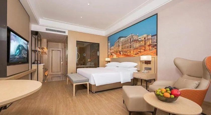 Bed in Vienna Hotel Qinghai Dachaidan