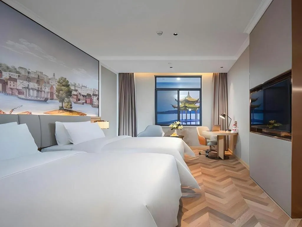 Bed in Vienna Hotel Hangzhou East Railway Station West Square