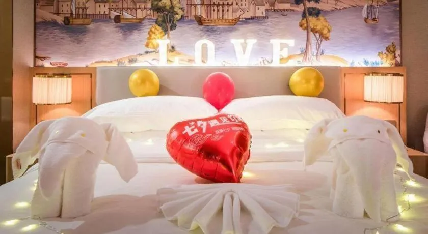 Bed in Vienna Hotel Hangzhou East Railway Station West Square