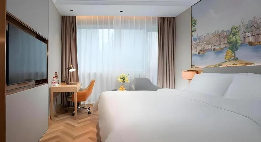 Bed in Vienna Hotel Hangzhou East Railway Station West Square