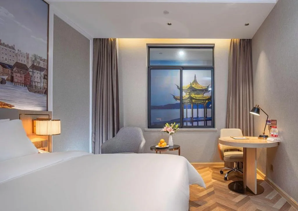 Bed in Vienna Hotel Hangzhou East Railway Station West Square