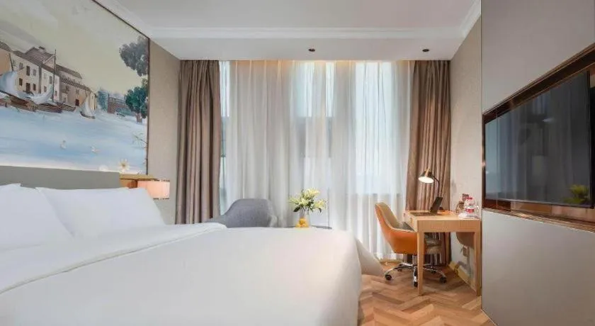Bed in Vienna Hotel Hangzhou East Railway Station West Square