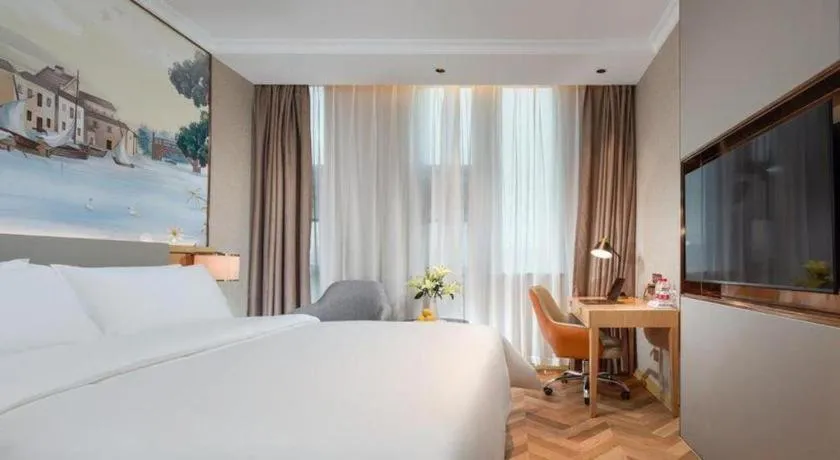 Bed in Vienna Hotel Hangzhou East Railway Station West Square