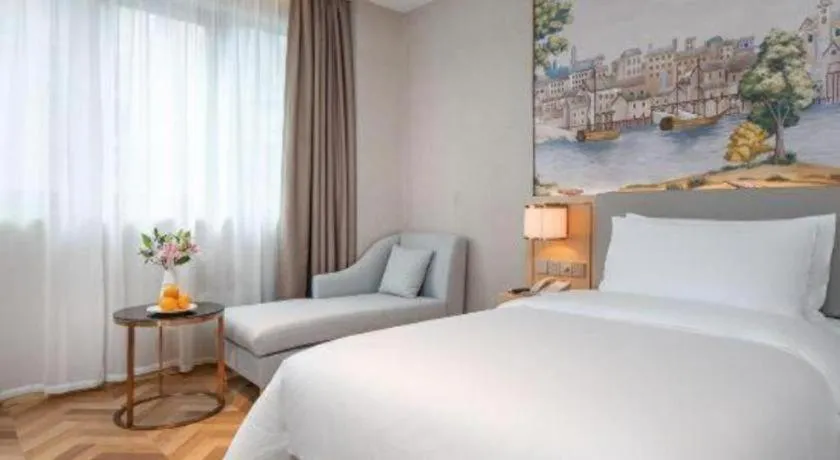 Bed in Vienna Hotel Hangzhou East Railway Station West Square