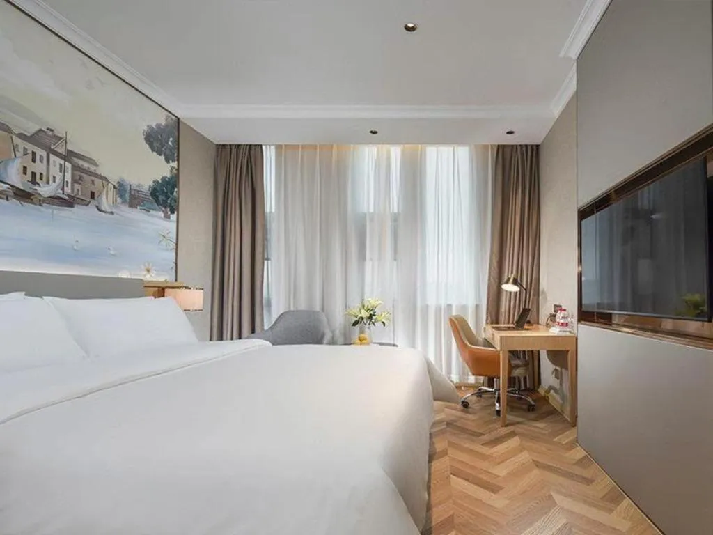 Bed in Vienna Hotel Hangzhou East Railway Station West Square